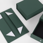 Caixa de Presente Dobrável com Fecho Magnético