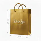 Sacola de Papel Personalizada – 21 x 15 x 7 cm