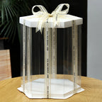 (Caixa de Bolo Transparente)