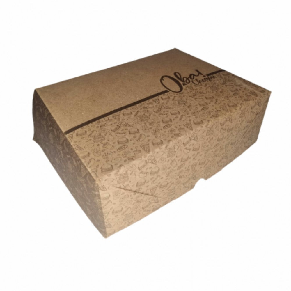 Embalagem Lanche Hamburguer - 100 UNIDADES